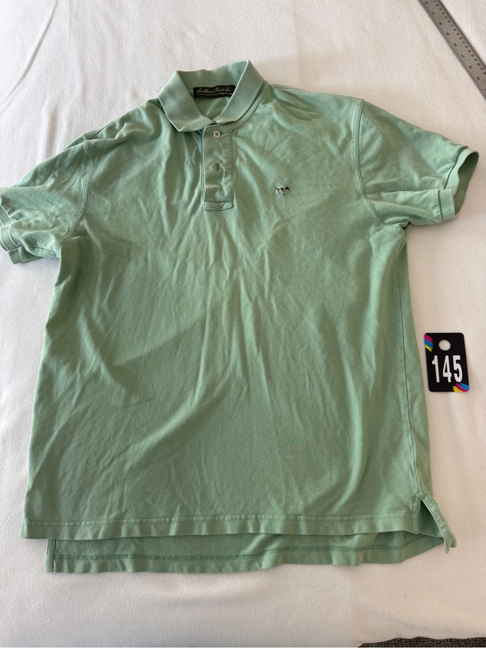 Southern Tide Mint Green Men's Polo Shirt